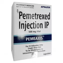 Пеметрексед  500мг (Алимта аналог) лиоф. для р-ра Pemeaxis 500мг флакон №1 фото
